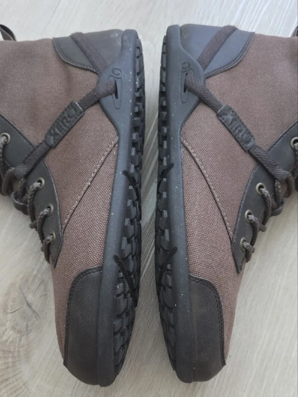 Xero Shoes Denver Men's Minimalist Barefoot Boots Brown Canvas